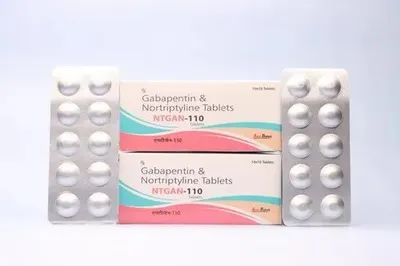 Gabapentin 100mg  Nortriptyline 10mg Tablet All India