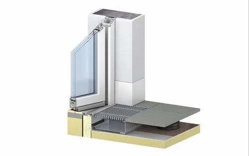 Aluminum Grey Kommerling PremiPlan Plus Threshold System, For Office, Interior