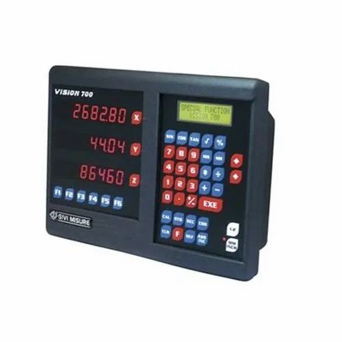 Plastic Three Axis DRO Vision 700 Digital Readout, For Milling Machine