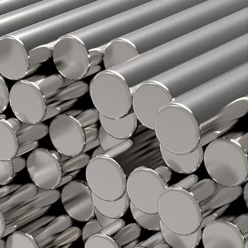 Round Stainless Steel Bars, Single Piece Length: 6 meter, Size: >40 mm