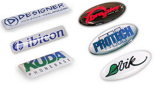 PVC / Polycarbonate Domed Labels, For Industrial, Packaging Type: Box