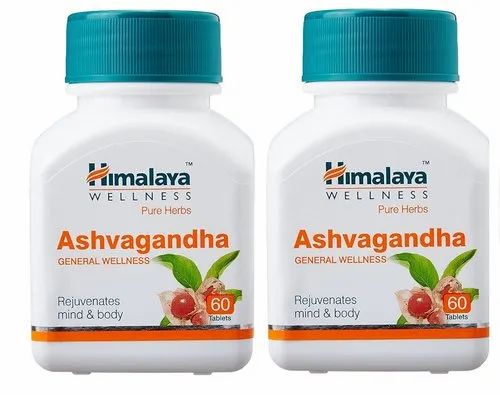 Himalaya Ashwagandha Tablets, Non prescription, Treatment: General Wellness