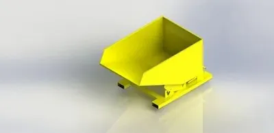 Mild Steel / SS 304 Tipping Bin