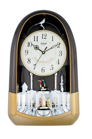 Rotating Pendulum Musical Clock