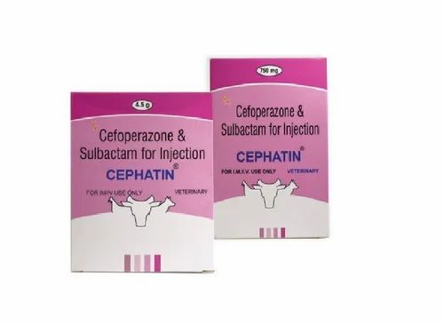 Cefoperazone-Sulbactam Liquid Cephatin Injection, Packaging Size: 4.5g