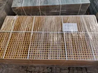 Yellow Frp Floor Grating, For Industrial, 25 MM