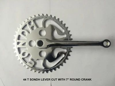 Round Crank (44 T Sondh Lever Cut with 7" BCP)