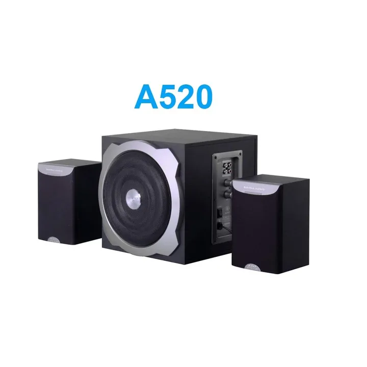 Fenda A520 120 - 20KHz 2.1 Speaker, Weight : 4.9kg (net)