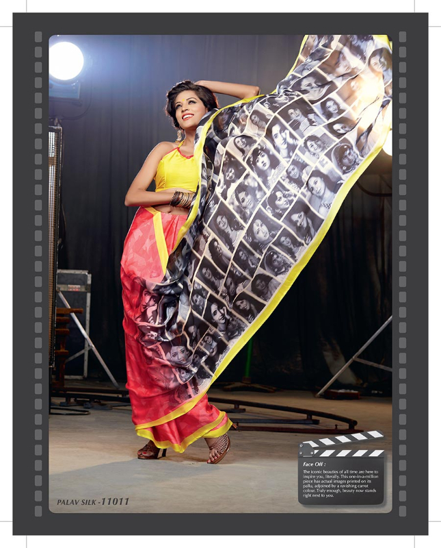 Fancy Digital Printed Saree