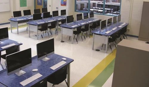 Modern Computer Lab Table And Chairs