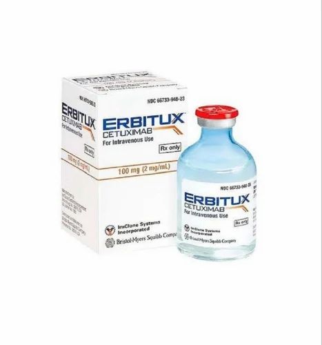 Erbitux Cetuximab 100mg Injection, 1 Vial