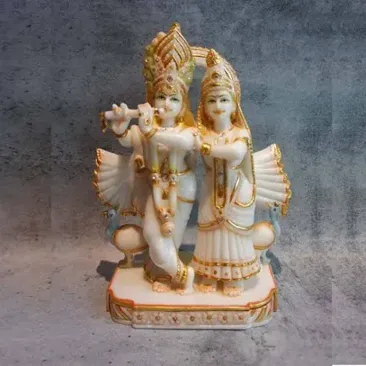 Marble Radha Krishna Standing