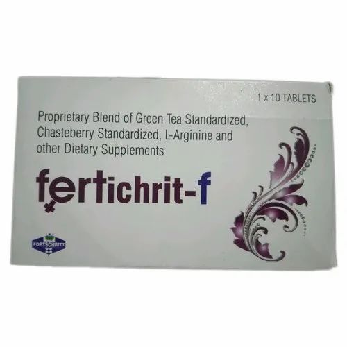 Fortschritt Fertichrit-F L-Arginine Tablets, Packaging Type: Box