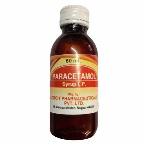 Adroit 60ml I.P. Paracetamol Syrup, Form: Liquid
