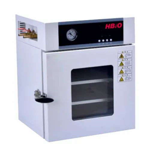 250C Mild Steel HBIO Vacuum Drying Oven, Capacity: 0-100 Kg