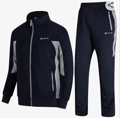 4-way lcyra polyester Full Sleeves Mens Tracksuit