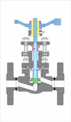 Forged Compact Bellow Seal Globe Valve