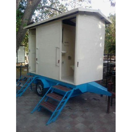 Eco Clean Modular UPVC Mobile Toilet Van, Tank Capacity: 200-500 Litre