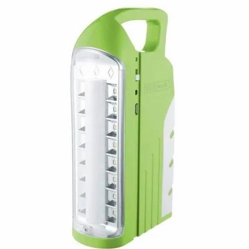 G TRACK Plastic Rechargeable Emergency Light, Battery Type: Lead-acid, Capacity: Up To 4999 Mah