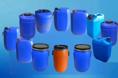 Round 30 Litre Capacity Blow Moulded HDPE Carboys Drum