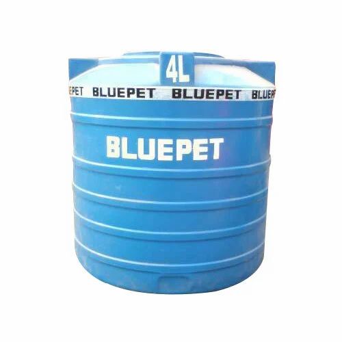 Bluepet Plastic Blue Water Tank, Capacity: 500-300 L