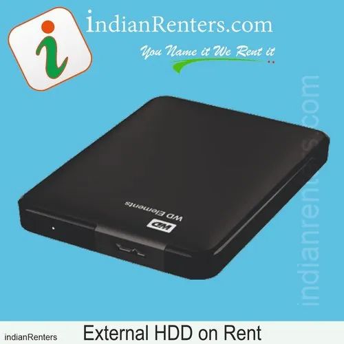 Seagate HDD External Hard Disk On Rent, Storage Capacity: 500 GB