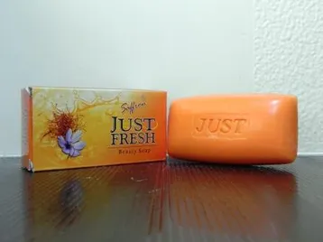 Just Fresh Saffron Beauty Soap