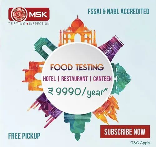 Food Testing for Hotels, Restaurants & Canteens