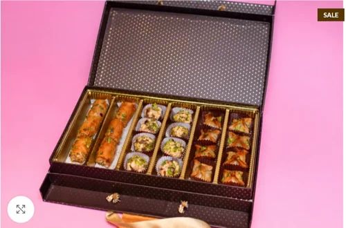 Honey and nuts Jumbo Assorted Baklava Box For Special Occasion, Packaging Size: Below 1kg