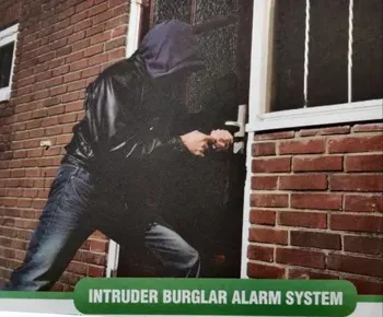 Intruder Burglar Alarm System, 15 M