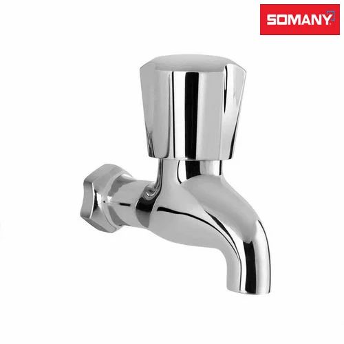 Stainless Steel Classic Somany Dhaara Bib Cock without Flange for Bathroom Fitting