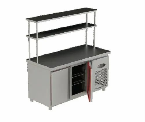 Stainless Steel Pick UP Counter With Under Refrigerator