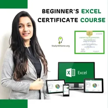 Beginner's Excel Certificate Course by CA Agrika Khatri