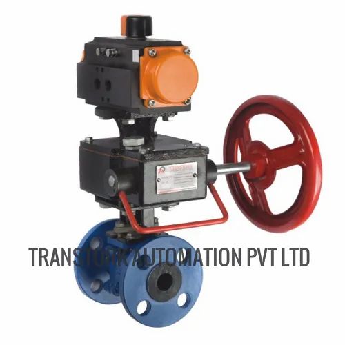 Manual Override For Pneumatic Ball Valve