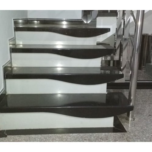 16 mm Black Granite, For Stairs,Flooring