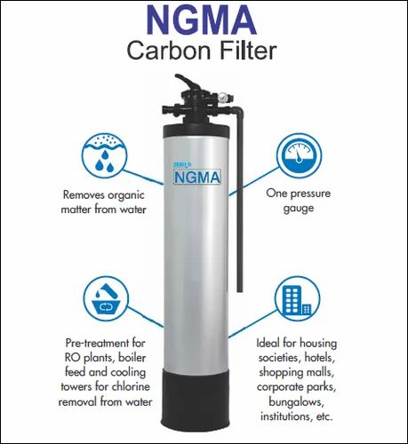 Frp Carbon Filter ZERO B, Filtration Capacity: 3000 Lph