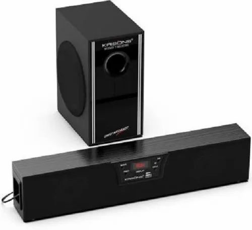 Plastic KRISONS MagicBeam Bluetooth Bluetooth Soundbar (Black, 2.1 Channel) 3