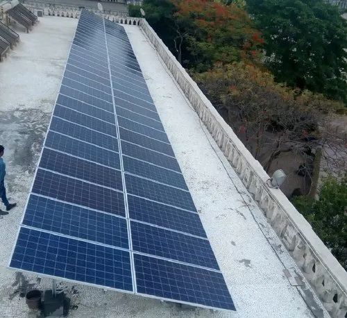 Off Grid Solar Energy Power Plant, For Commercial, Capacity: 10 kW