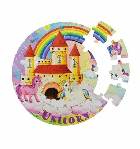Multicolor Wooden Puzzle For Kids