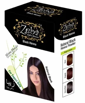 Zeba Natural Black Henna Mehndi Powder, For Personal & Parlour, Packaging Size: 15 Gm