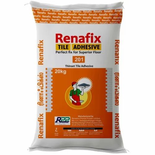 Renafix 201 Thin Set Tile Adhesive, Bag