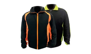 Fluorescent Green Windcheater Jacket