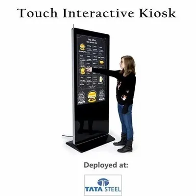 Payment Machine Touch Interactive Kiosks for Hypermarket, Screen Size: 55"