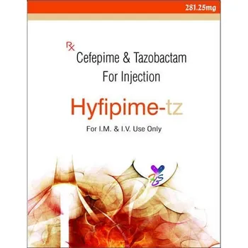 Cefepime 1000mg Tazobactum 125 Mg Injection, Packaging Type: Vial