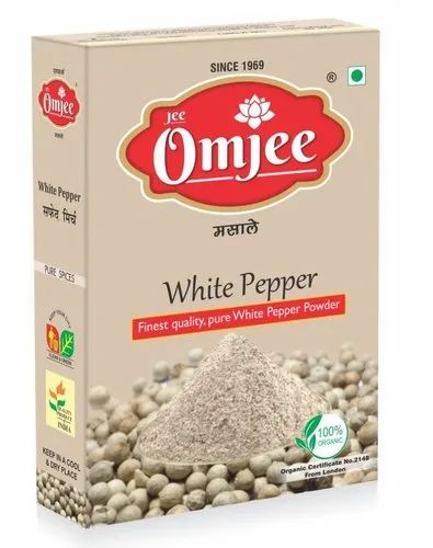 OmJee White Pepper Powder 100gm