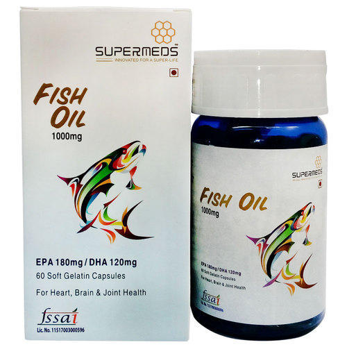 Amore Fish Oil 1000Mg 60Cap, Packaging Type: Plastic Bottle