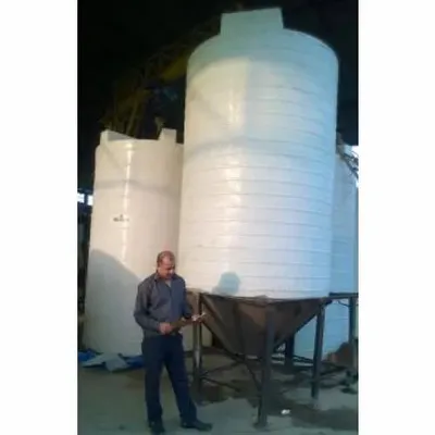 HDXLPE Technu 10000 L Cone Bottom Chemical Dosing Tank For Industrial