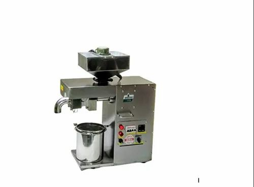 SEEDS 2 Oil S2O-10A Penta Commercial Oil Extractor Machine And Heat Press Oil Machine (Silver)