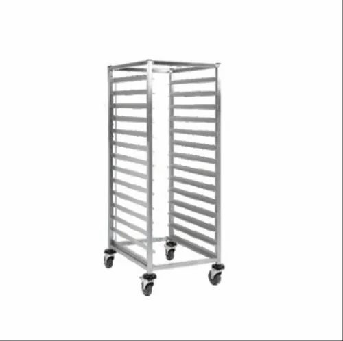 Ryno Mild Steel Tray Rack Trolley, Model Name/Number: REPL-TR08, for Commercial