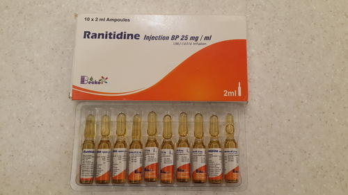 Ranitidine Injection BP 25 mg/ml for Clinical